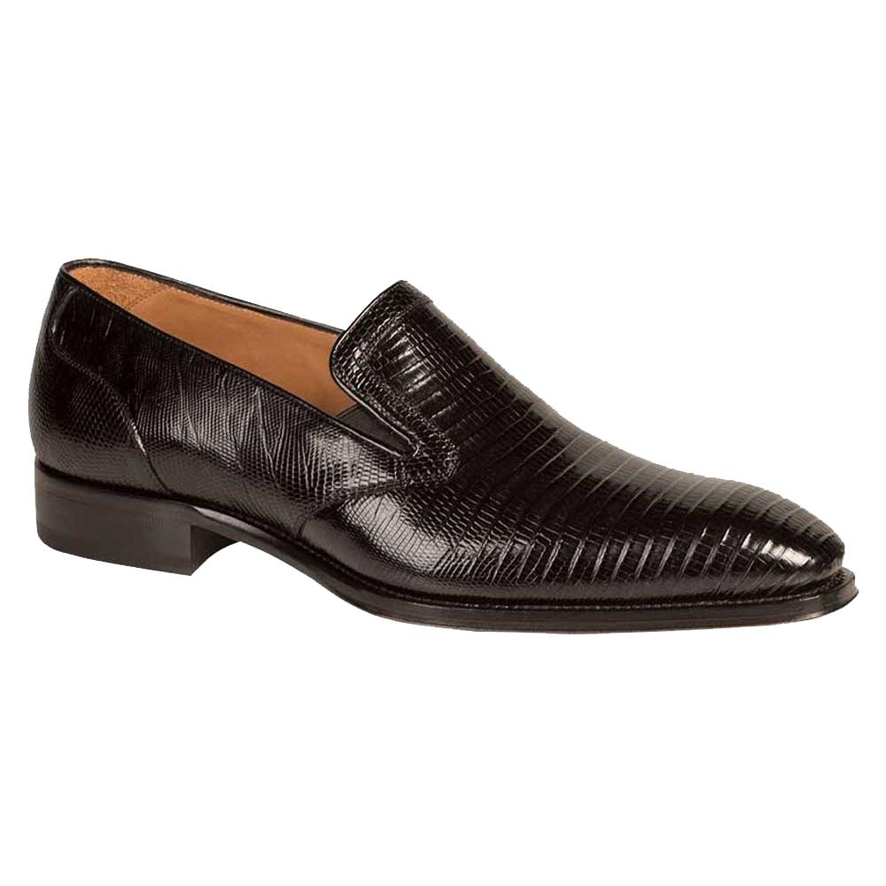 Mezlan Hooke 4231-L Black Genuine Lizard Loafer Shoes. - $594.90 ...