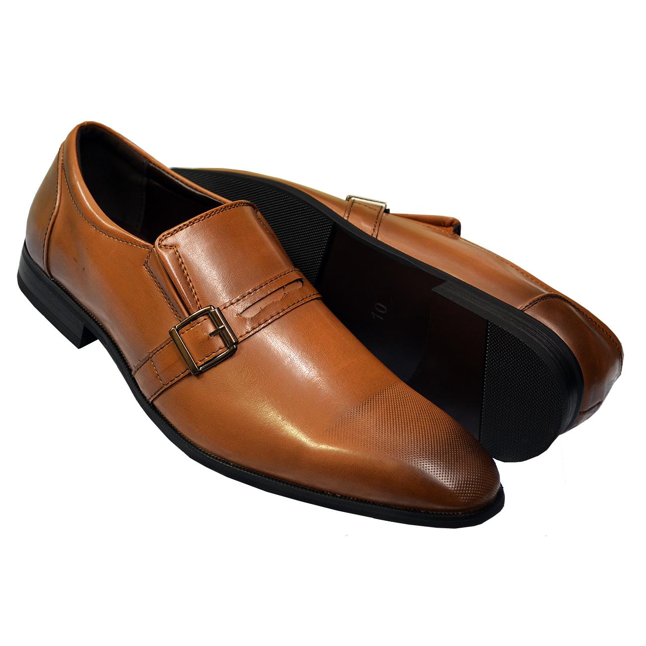 Faranzi Men's Fashion Cognac Ankle Boots FB41314 