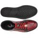 Belvedere "Magic II" Red / Black Genuine Crocodile / Soft Calf High Top Sneakers 33700.