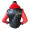 G-Gator Red / Black Motorcycle Biker Jacket With Fur Collar 3011.