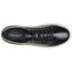 Belvedere "Bernardo" Black Calf Leather Crocodile Print Casual Sneakers 060.