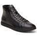 Belvedere "David" Antique Charcoal Calf Leather High-top Casual Sneakers 020.
