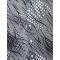 Cielo Grey / Black / White Abstract Polka Dot Velvet Trimmed Long Sleeve Shirt S1793