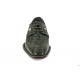 Stacy Adams "Triolo" Olive Green / Beige Alligator Print Calfskin Lace-Up Shoes 25211-302