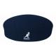 Kangol Navy Blue Wool 504 Ivy Cap