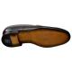 Duca 5008 Cognac / Dark Brown Anaconda Embossed Calfskin Double Monk Strap Loafers