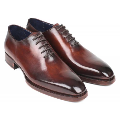 Paul Parkman ''044BRW'' Brown Genuine leather Goodyear Welted Wholecut Oxfords Shoes.