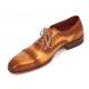 Paul Parkman ''024-TAN'' Tan Genuine leather Captoe Style Oxford Shoes.