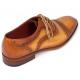 Paul Parkman ''024-TAN'' Tan Genuine leather Captoe Style Oxford Shoes.