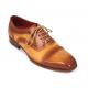 Paul Parkman ''024-TAN'' Tan Genuine leather Captoe Style Oxford Shoes.