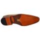 Carrucci Black Genuine Calfskin Medallion Toe Loafers With Tassels KS503-47