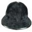 Kangol Black Shavora Genuine Angora Rabbit Fur / PU Leather Bucket Hat K3032ST
