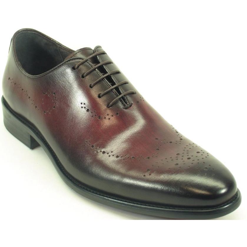carrucci shoes burgundy