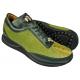 Mauri 8936 Hunter Green / Apple Green / Light Olive Crocodile Tail / Mauri Embossed Leather Sneakers