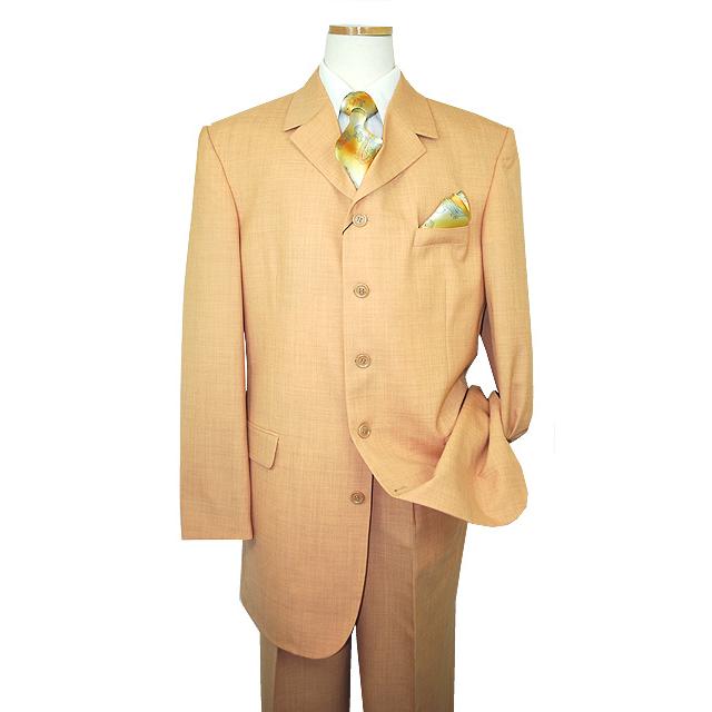 Bendetti Pumpkin 100% Super 100'S Virgin Wool Suit - $199.90