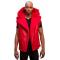 G-Gator Red Genuine Sheepskin / Fur  Vest With Hood 3900.