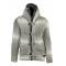 LCR White / Silver Grey Modern Fit Wool Blend Faux Fur Hooded Cardigan Sweater 5735
