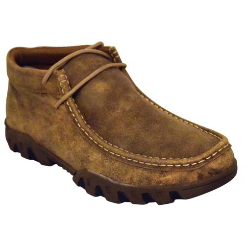 Ferrini 33722-14 Mocha Genuine Leather Moccasins Boots.
