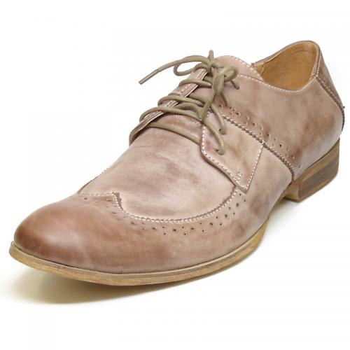 Encore By Fiesso Brown Genuine Leather Lace Up Shoes FI7001.