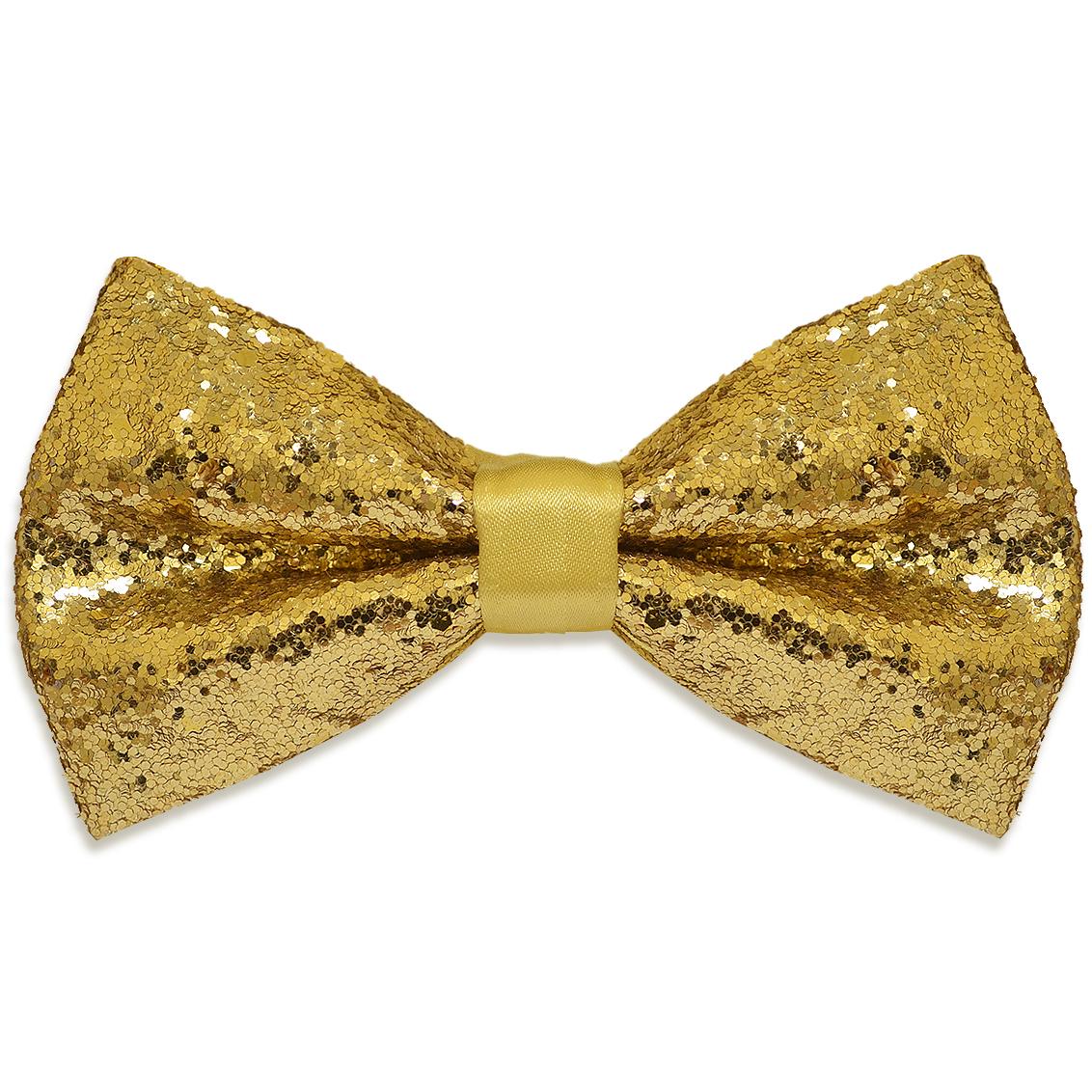 Sparkly Tie for Men | Gianfranco Champagne Gold Glitter Hanky Set