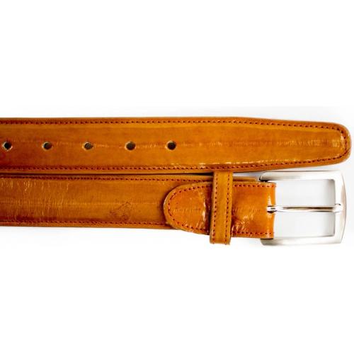 Belvedere 2002 Camel All-Over Genuine Eel Belt.