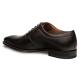 Mezlan "Andres" Black Genuine Calfskin Apron-Toe Oxford Shoes 18931.
