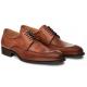 Mezlan "Celso" Cognac Genuine Calfskin Apron Split Toe Oxford Shoes 18950.