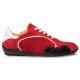 Mezlan "Coronado'' Red / White Genuine Suede / Calfskin Dual-Toned Dress Sneakers 8854.