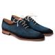 Mezlan "Rossini'' Jeans Genuine Hand-Burnished Suede Oxford Shoes 8914.