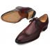 Mezlan "Novo'' Burgundy Genuine Calfskin Wing Tip Shoes 9049.