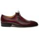 Mezlan "Novo'' Burgundy Genuine Calfskin Wing Tip Shoes 9049.