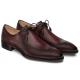 Mezlan "Novo'' Burgundy Genuine Calfskin Wing Tip Shoes 9049.