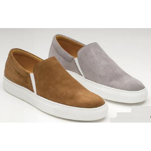 Bacco Bucci "Canto" Genuine Suede Slip-On Sneaker Loafers 6176-46.