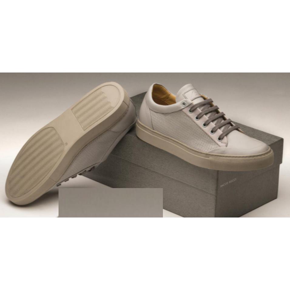 Bacco Bucci Bonilla'' Grey Genuine Calfskin Casual Sneakers 3236-20 ...