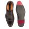 Mezlan "Capri" Dark Brown Genuine Wild Boarskin Cap Toe Lace-Up Shoes 6309-WB
