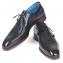 Paul Parkman ''VT578NVY" Navy / Black Genuine Stingray / Crocodile / Calfskin Apron Shoes .