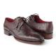 Paul Parkman ''33B76-BRW" Brown Genuine Ostrich Leather Derby Shoes