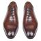 Paul Parkman ''AG444BRW" Antique Brown Genuine Calfskin Leather Shoes.