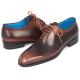 Paul Parkman ''KR254CML'' Genuine Leather Camel / Brown Medallion Toe  Shoes.