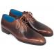 Paul Parkman ''KR254CML'' Genuine Leather Camel / Brown Medallion Toe  Shoes.