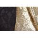 Saint Lorenzo Metallic Gold / Black Sequined / Satin Laced Slim Fit Blazer / Bow Tie SW07
