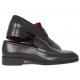 Paul Parkman "10BLK29" Black Genuine Leather Penny Loafer.