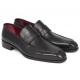 Paul Parkman "10BLK29" Black Genuine Leather Penny Loafer.