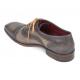 Paul Parkman "024-GRAY" Grey Genuine Leather Captoe Shoes.