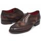 Paul Parkman "027-BRW'' Brown Genuine Leather Wingtip Shoes.