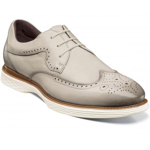 Stacy Adams "Regent" Ice Genuine Burnished Leather Wingtip Casual Shoes 25269-108.