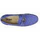 Stacy Adams "Cyd" Azure Genuine Perforated Leather Moc Toe Bit Slip On 25264-422.