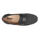 Stacy Adams "Cyd" Charcoal Genuine Perforated Leather Moc Toe Bit Slip On 25264-013.