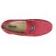 Stacy Adams "Cyd'' Red Genuine Perforated Leather Moc Toe Bit Slip On 25264-600.