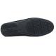 Stacy Adams "Cicero'' Black Genuine Perforated Leather Moc Toe Slip On 25172-001.